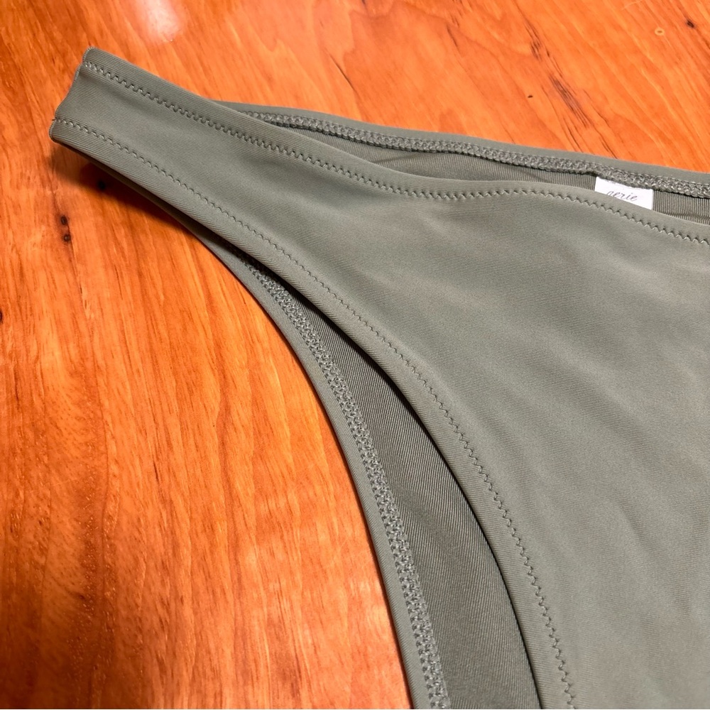 AERIE Olive Green Women's Swim Bottom